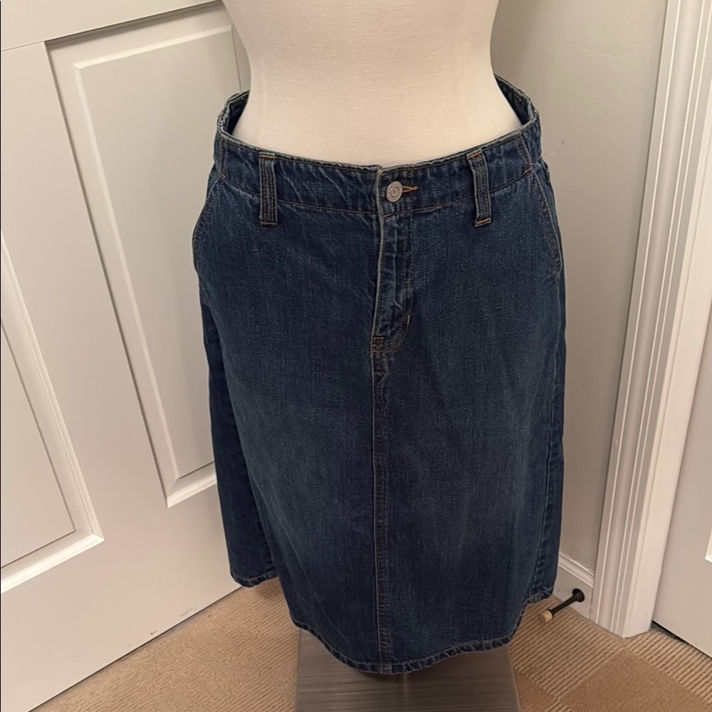 Classic Denim Skirt